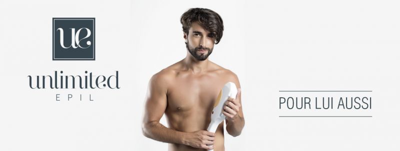 épilation hommes lumière pulsée saintes